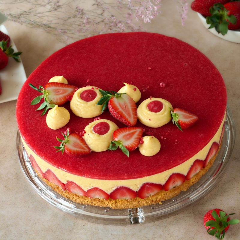 Fraisier torta – francuska torta od biskvita, kreme i svježih jagoda